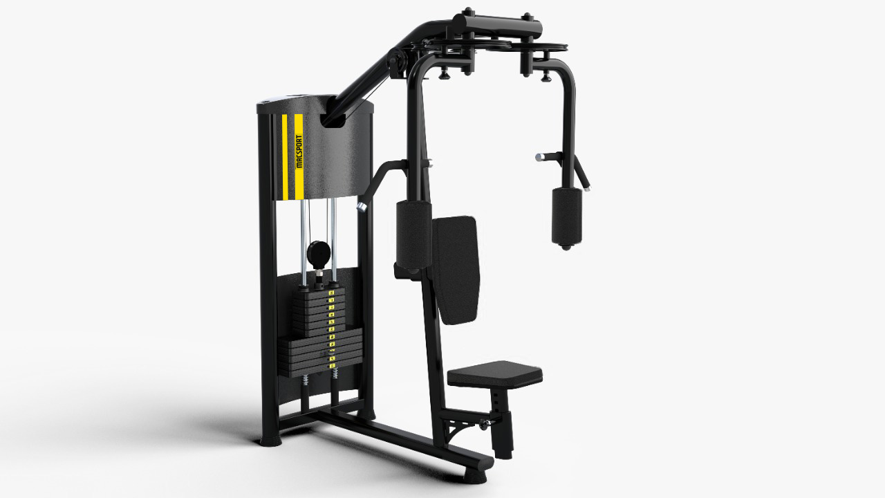 Peck Deck com Dorsal