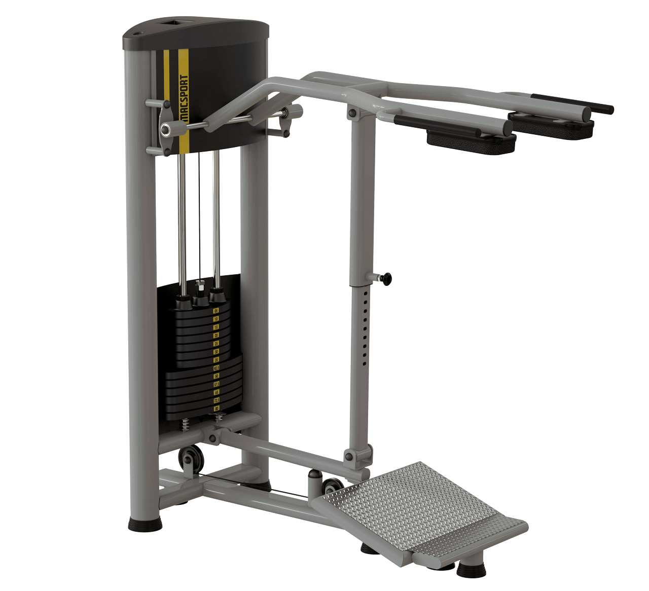 Panturilha com agachamento